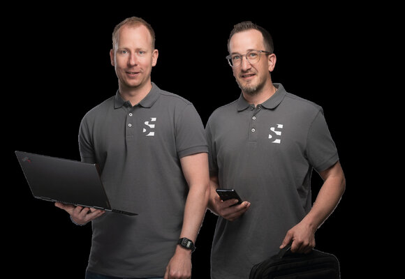 Aramis Salzmann und Daniel Hofer